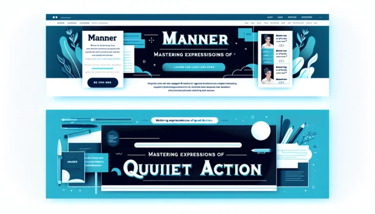 Adverbs of Manner: Mastering Expressions of Quiet Action