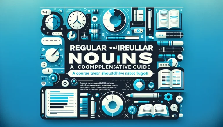 Regular and Irregular Nouns