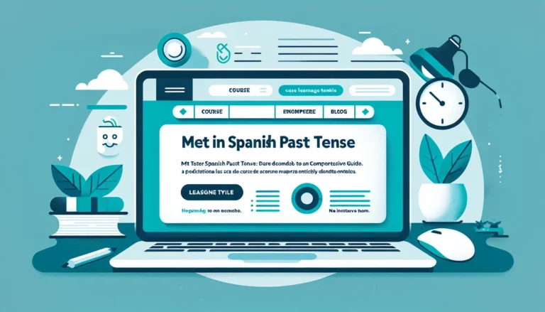 “Met” in Spanish Past Tense