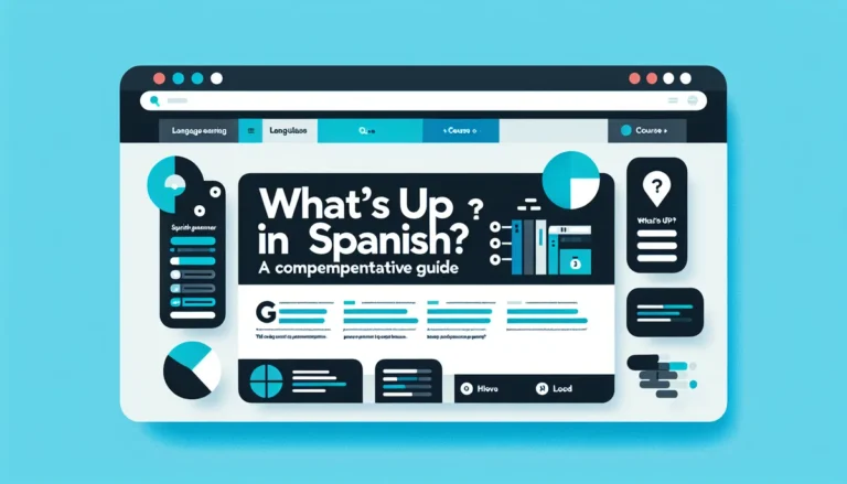 How to Say “What’s Up” in Spanish