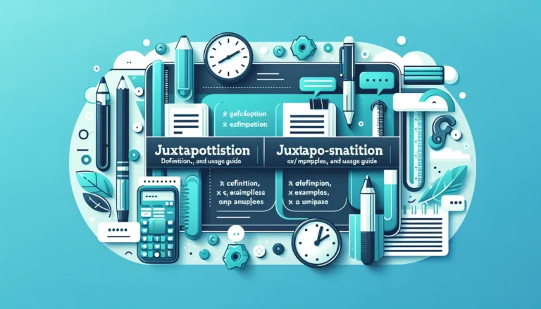 Juxtaposition: Definition, Examples, and Usage Guide