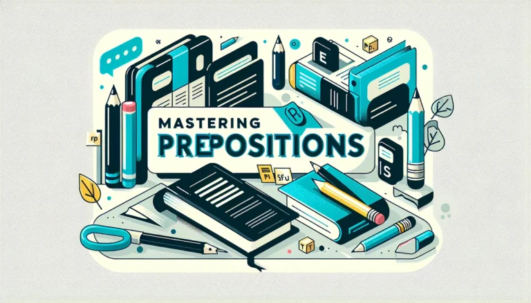Prepositions: Worksheets