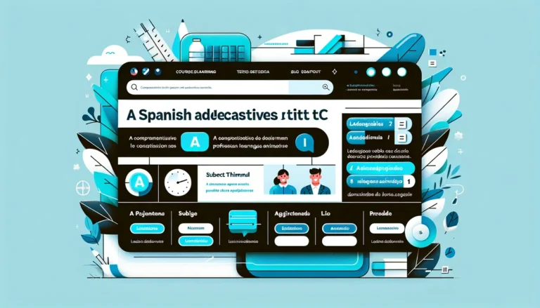 Spanish Adjectives Starting with ‘C’