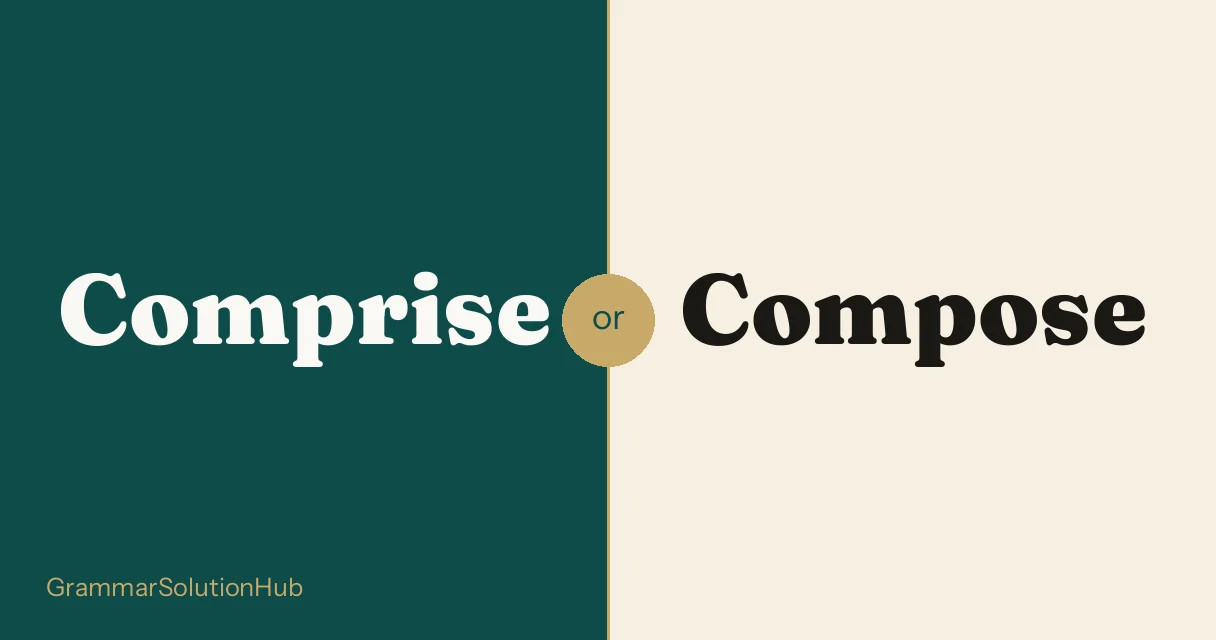 Comprise and Compose side by side