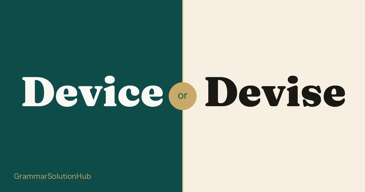 Device and Devise side by side