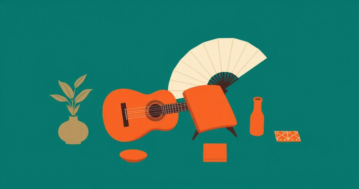 Illustration for Spanish Food Starting with P: A Culinary & Grammar Journey